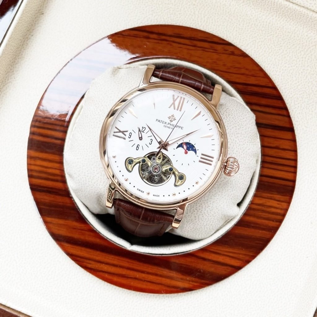 Patek Philippe White L Rose 20 Patek Philippe Mens Watch