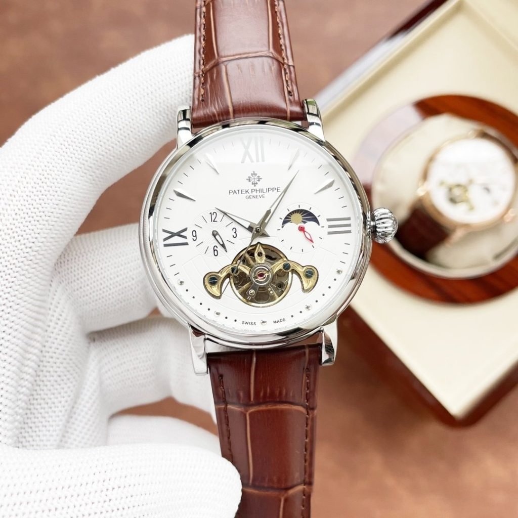 Patek Philippe White L Rose 20 Patek Philippe Mens Watch