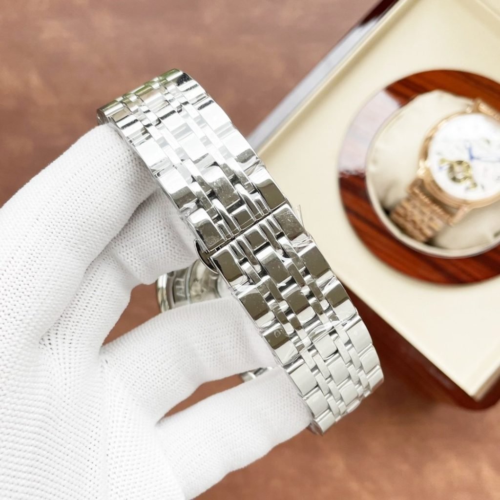 Patek Philippe White 660 Rose 20 Patek Philippe Mens Watch