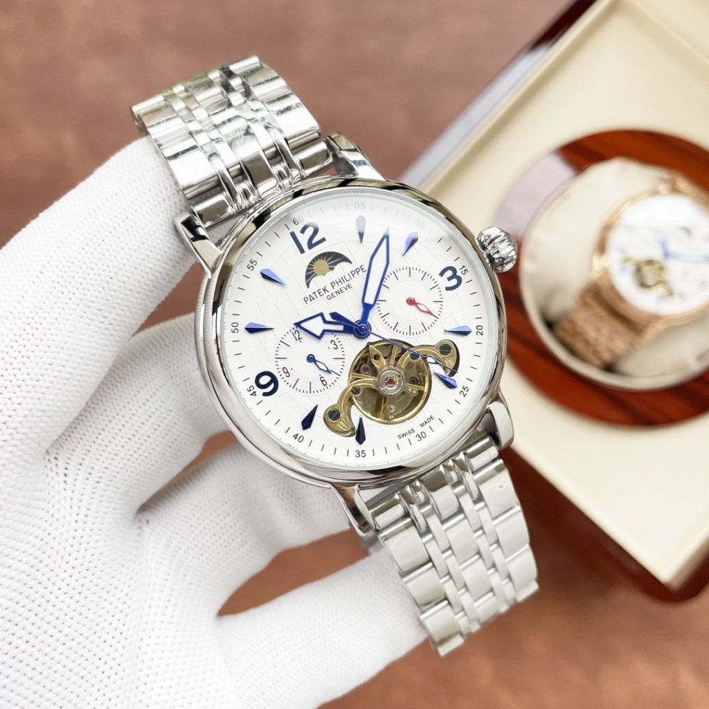 Patek Philippe White 660 Rose 20 Patek Philippe Mens Watch