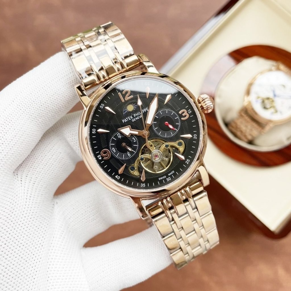 Patek Philippe White 660 Rose 20 Patek Philippe Mens Watch