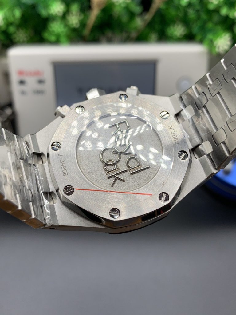 AP Single Counter Audemars Piguet Royal OAK Timing White