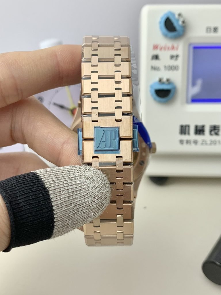 AP APS Audemars Piguet Rose Gold Blue