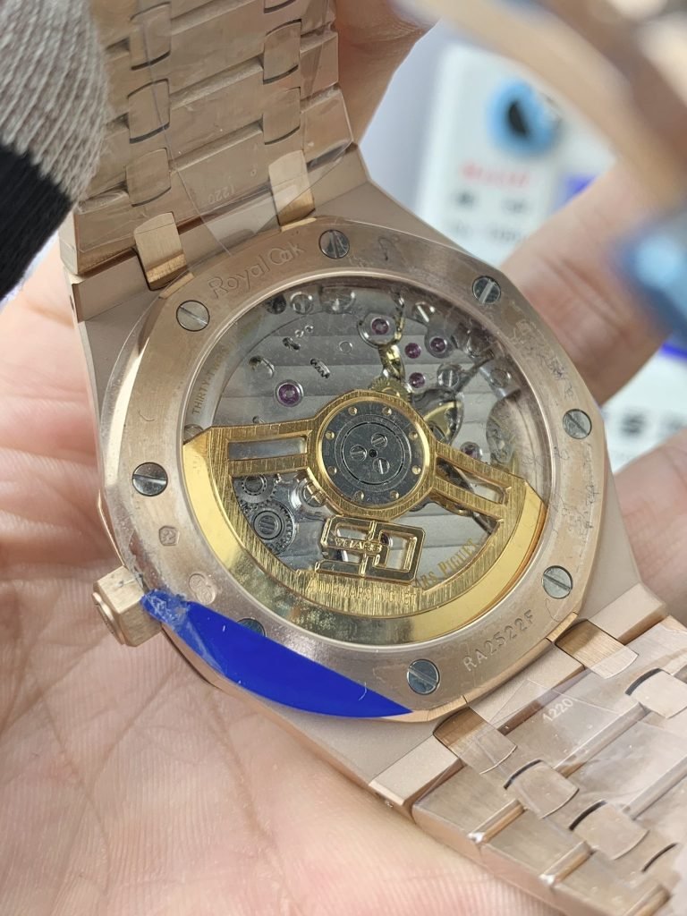 AP APS Audemars Piguet Rose Gold Blue