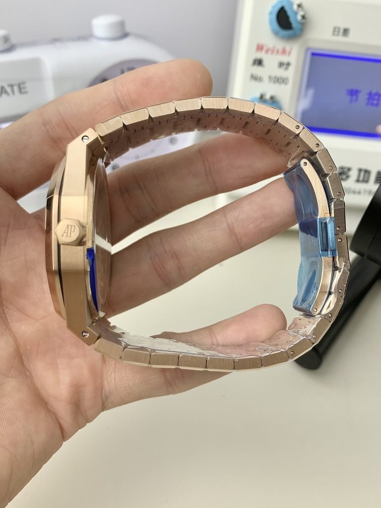 AP APS Audemars Piguet Rose Gold Blue