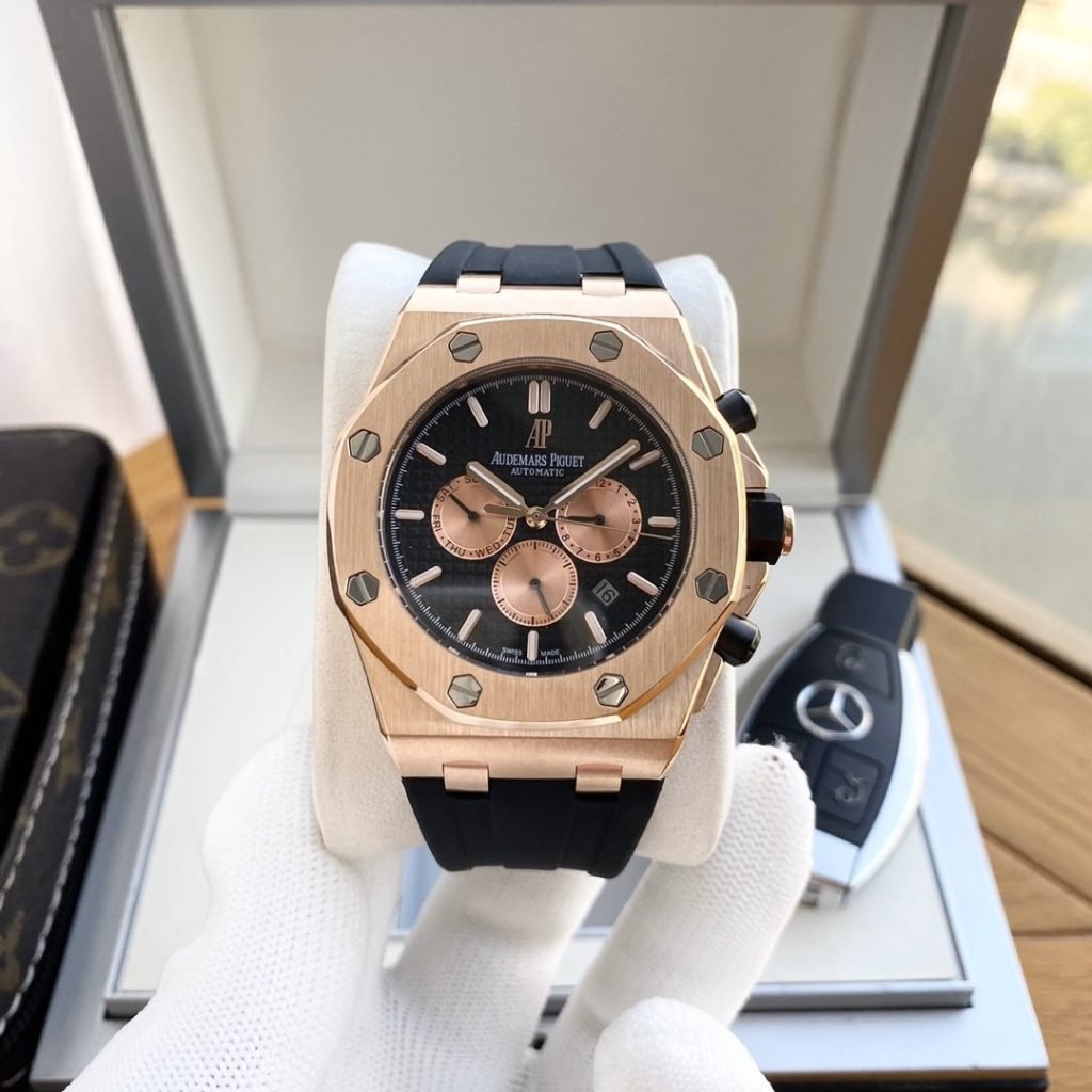 AP Audemars Piguetap Royal OAK Multifunctional Mens Watch Fully