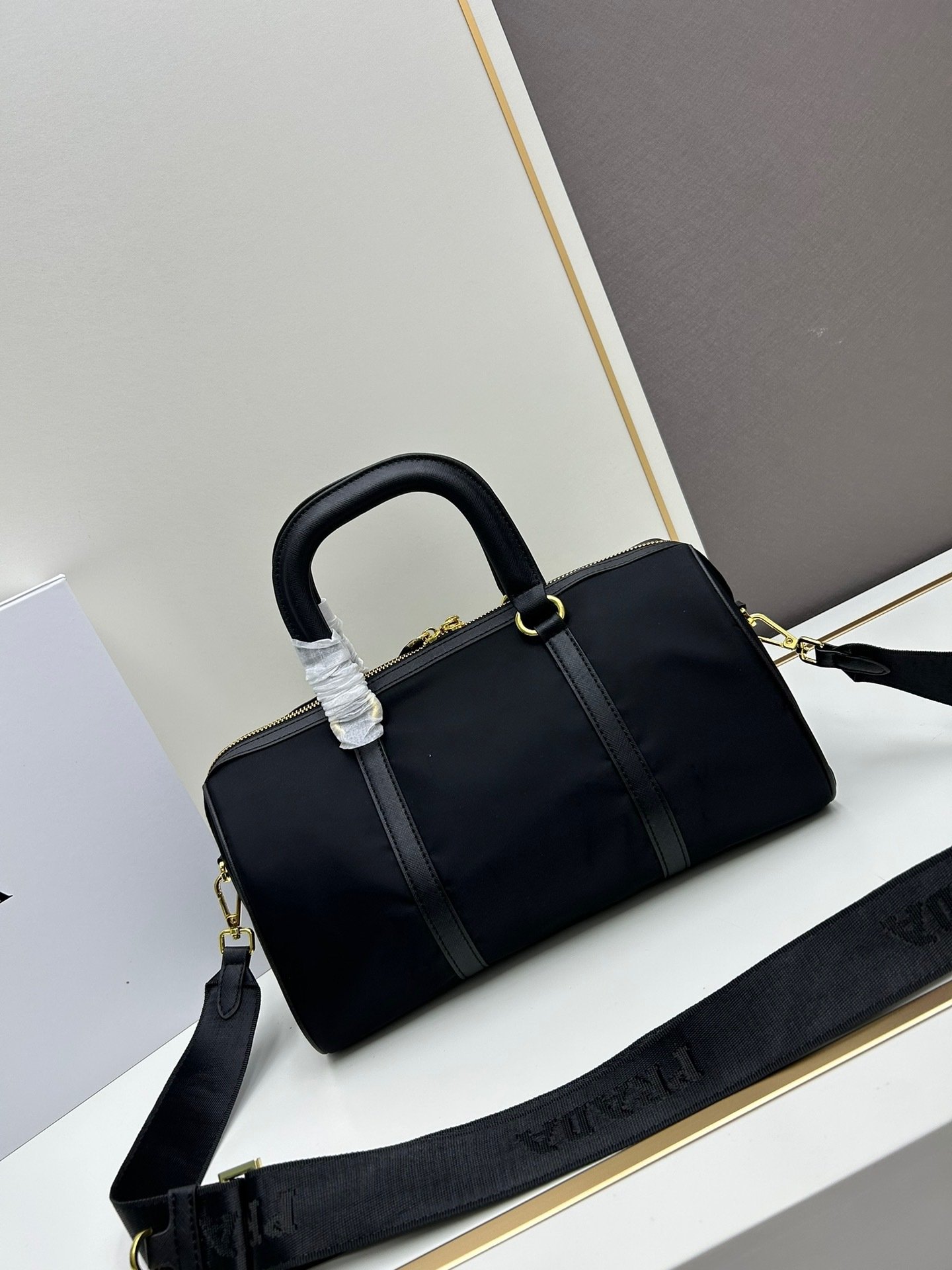Prada RMB Re-Edition Saffiano Medium Top Handle Bag Crossbody Bag Shoulder Bag 001350