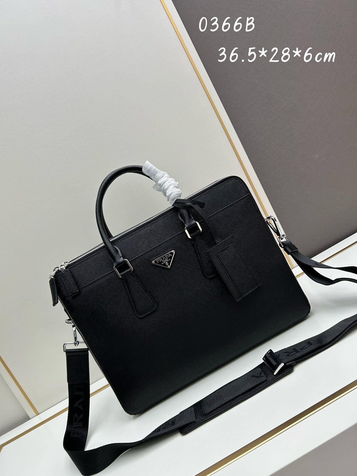 Prada Leather Black Bag 001630