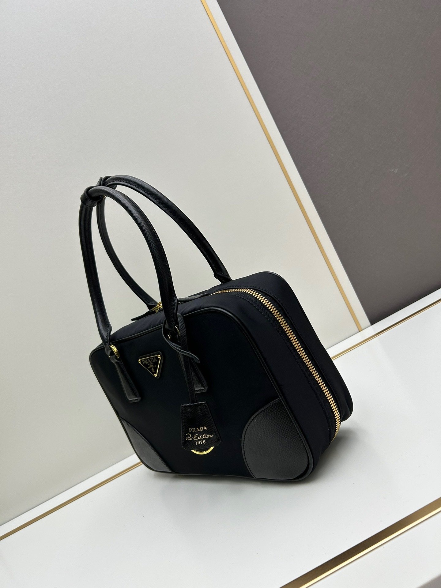 Prada BB115 Saffiano Top Handle Bag 001450
