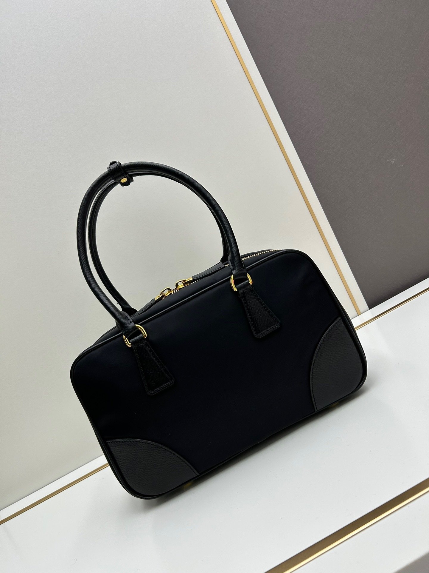 Prada BB115 Saffiano Top Handle Bag 001450