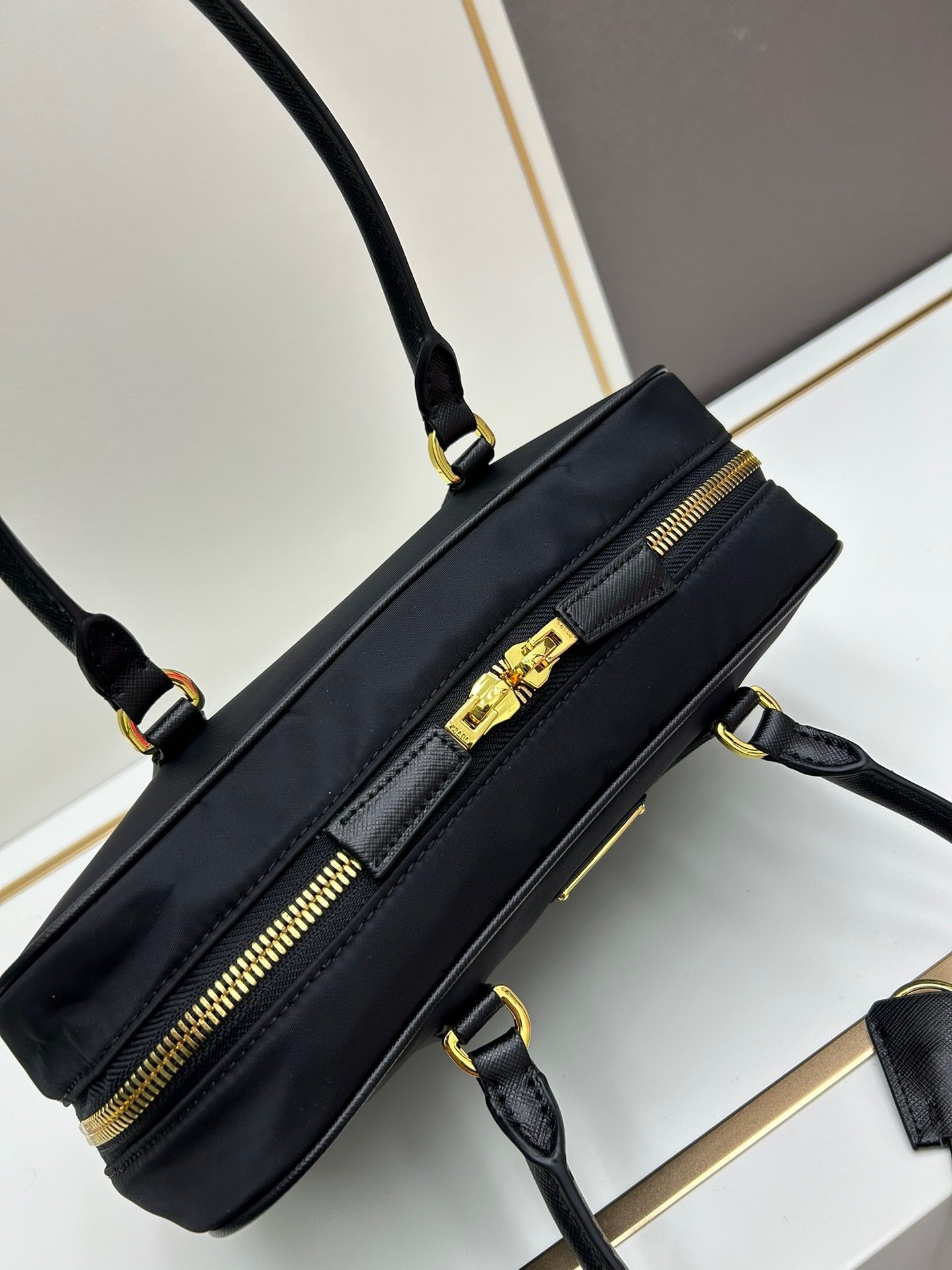 Prada BB115 Saffiano Top Handle Bag 001450