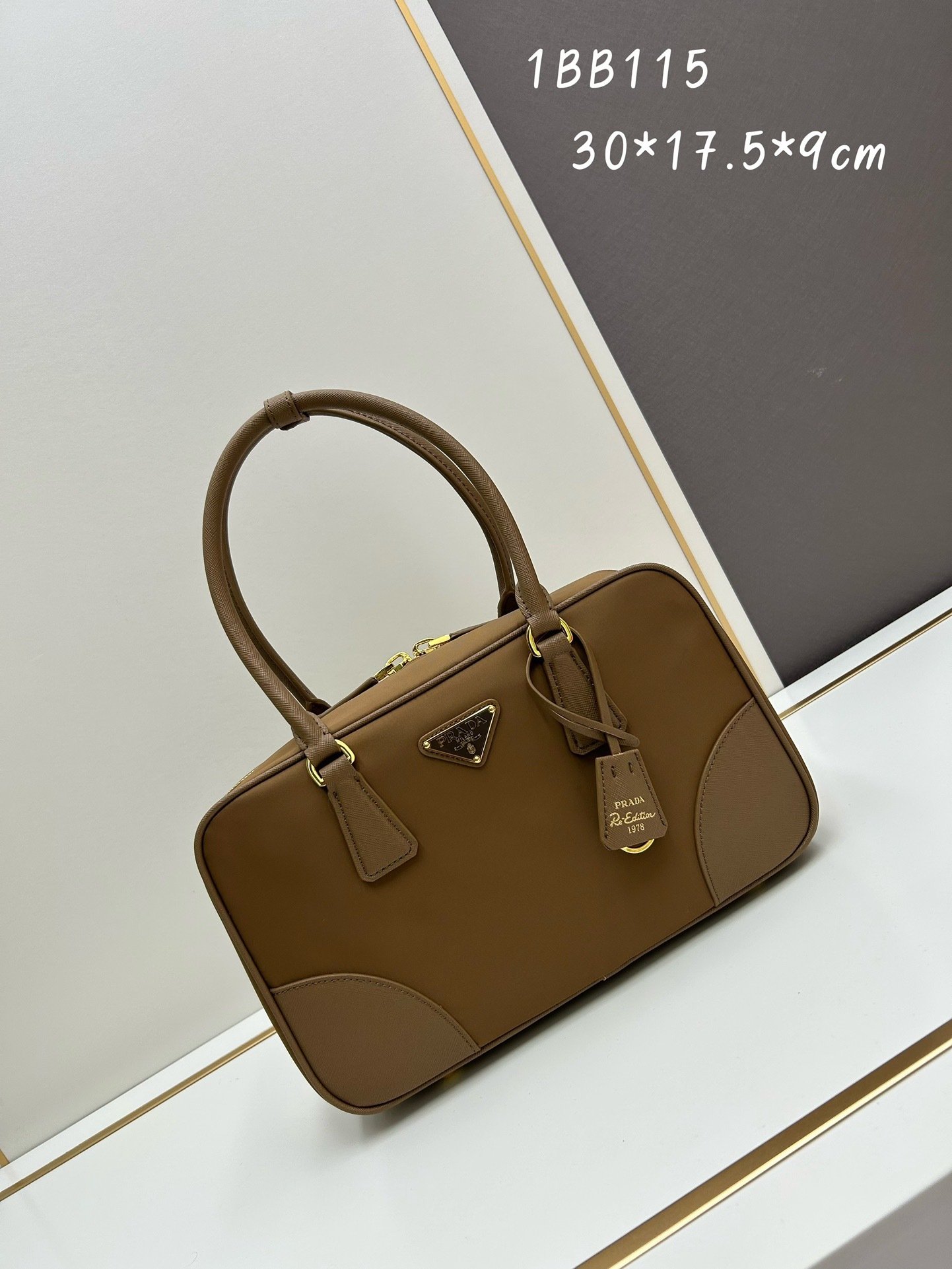 Prada BB115 Saffiano Top Handle Bag 001450