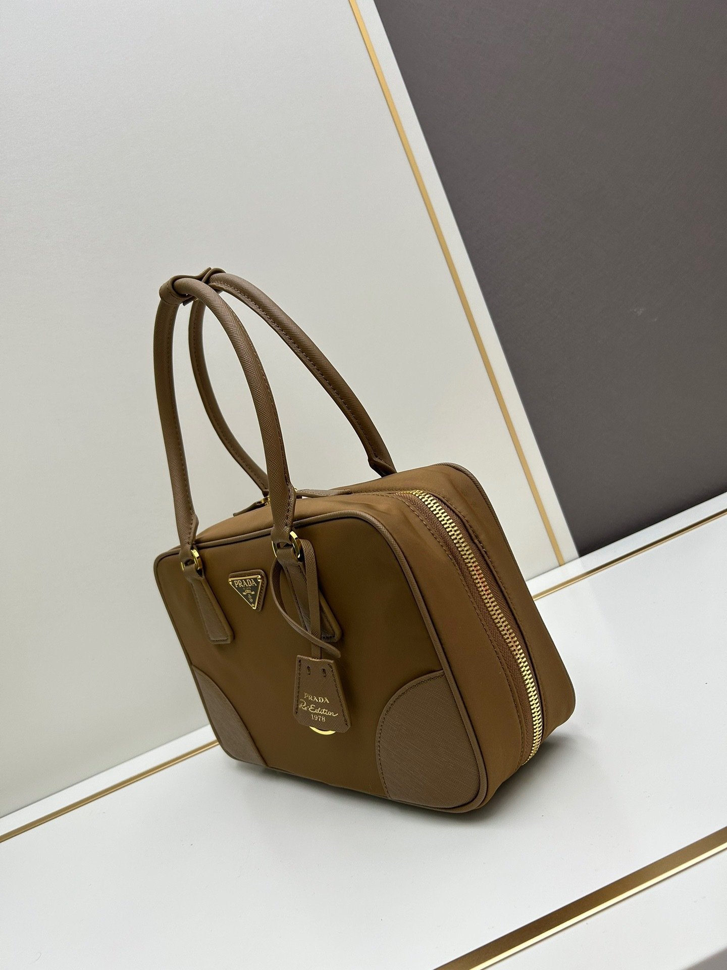 Prada BB115 Saffiano Top Handle Bag 001450