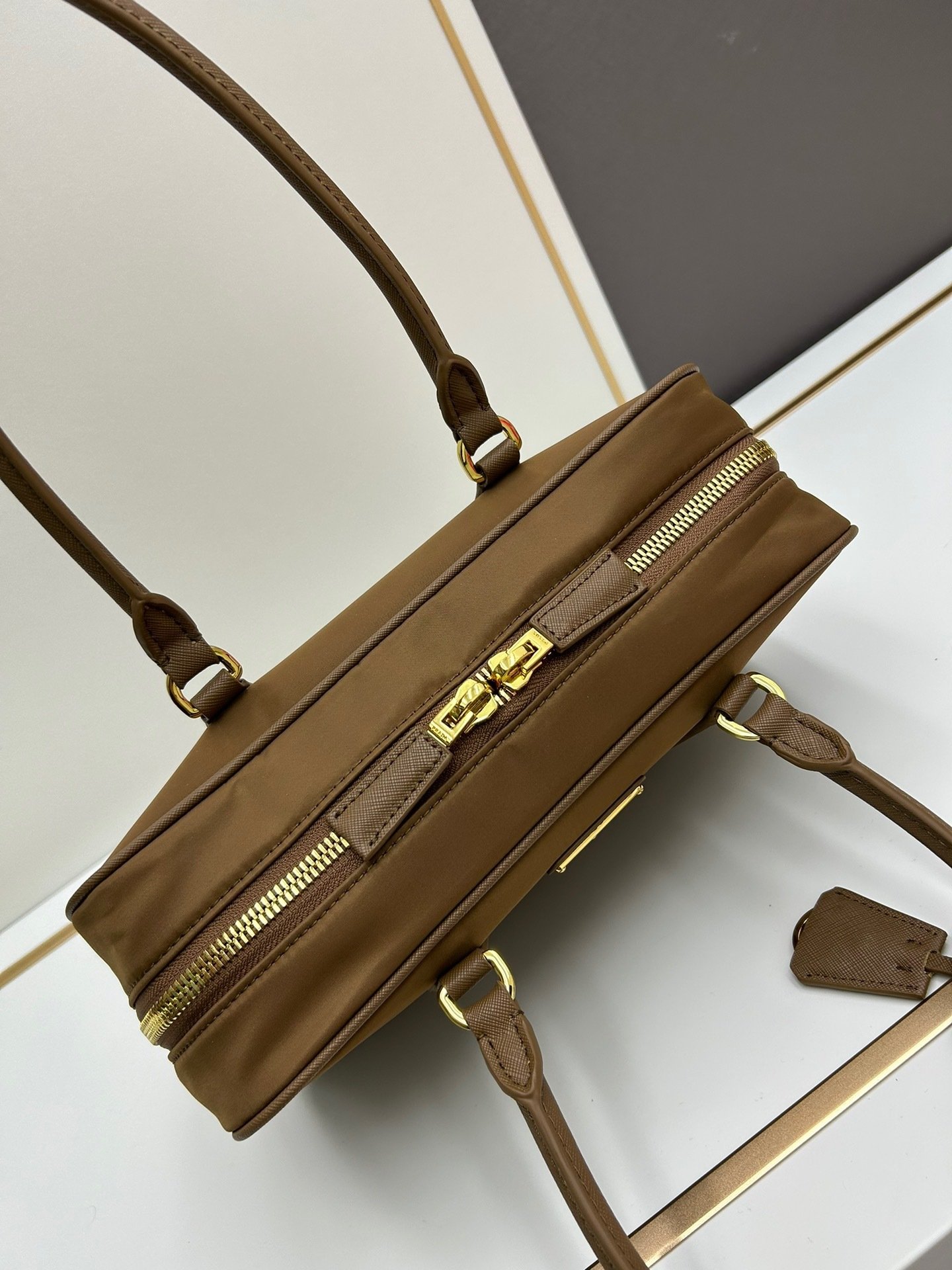 Prada BB115 Saffiano Top Handle Bag 001450