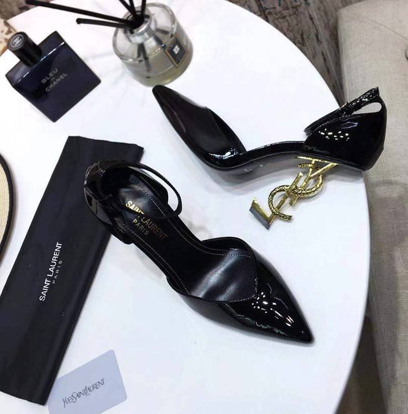 Saint Laurent logo cm Sandals Y