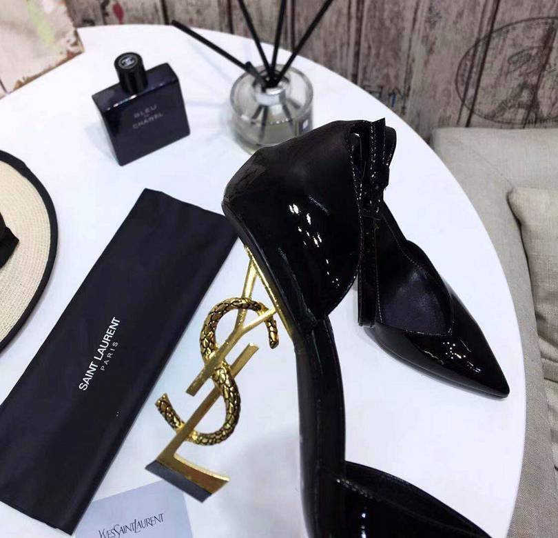 Saint Laurent logo cm Sandals Y