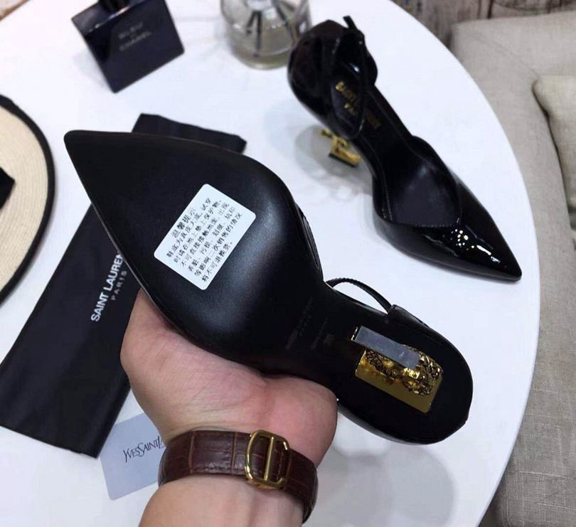 Saint Laurent logo cm Sandals Y