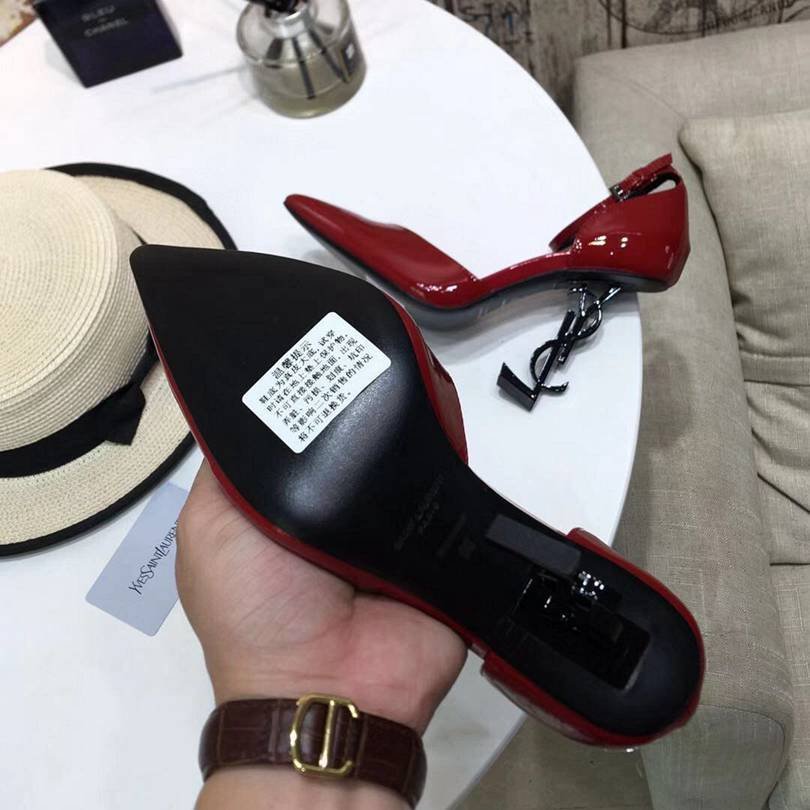 Saint Laurent logo cm Sandals Y
