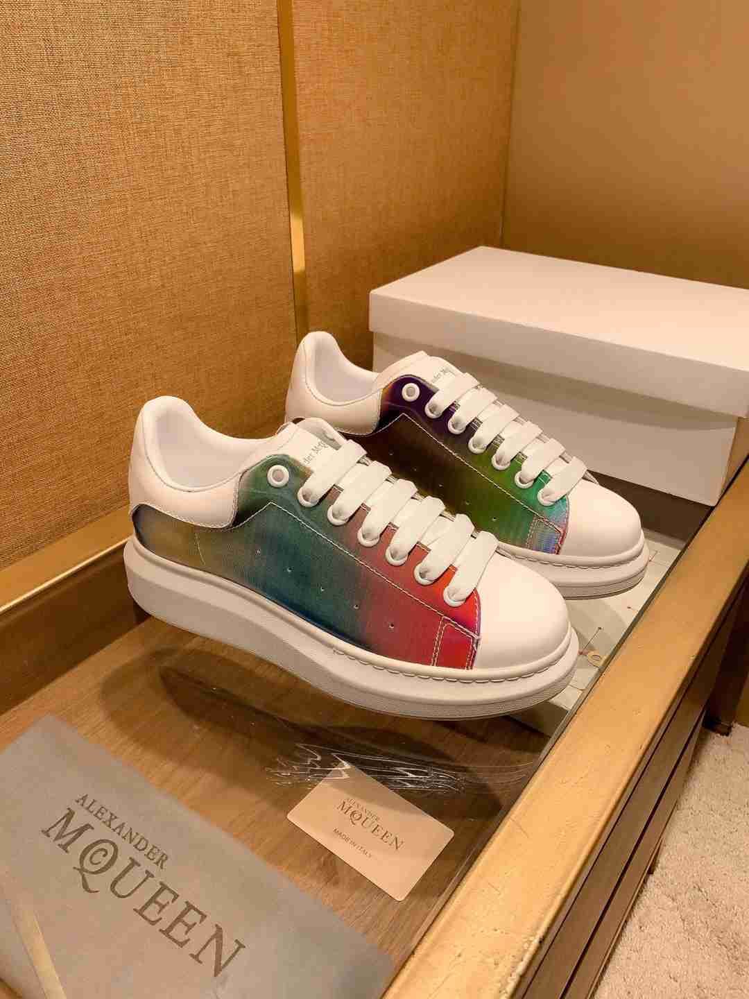 Alexander McQueen Men’s McQueen MQ Sneakers 1621220