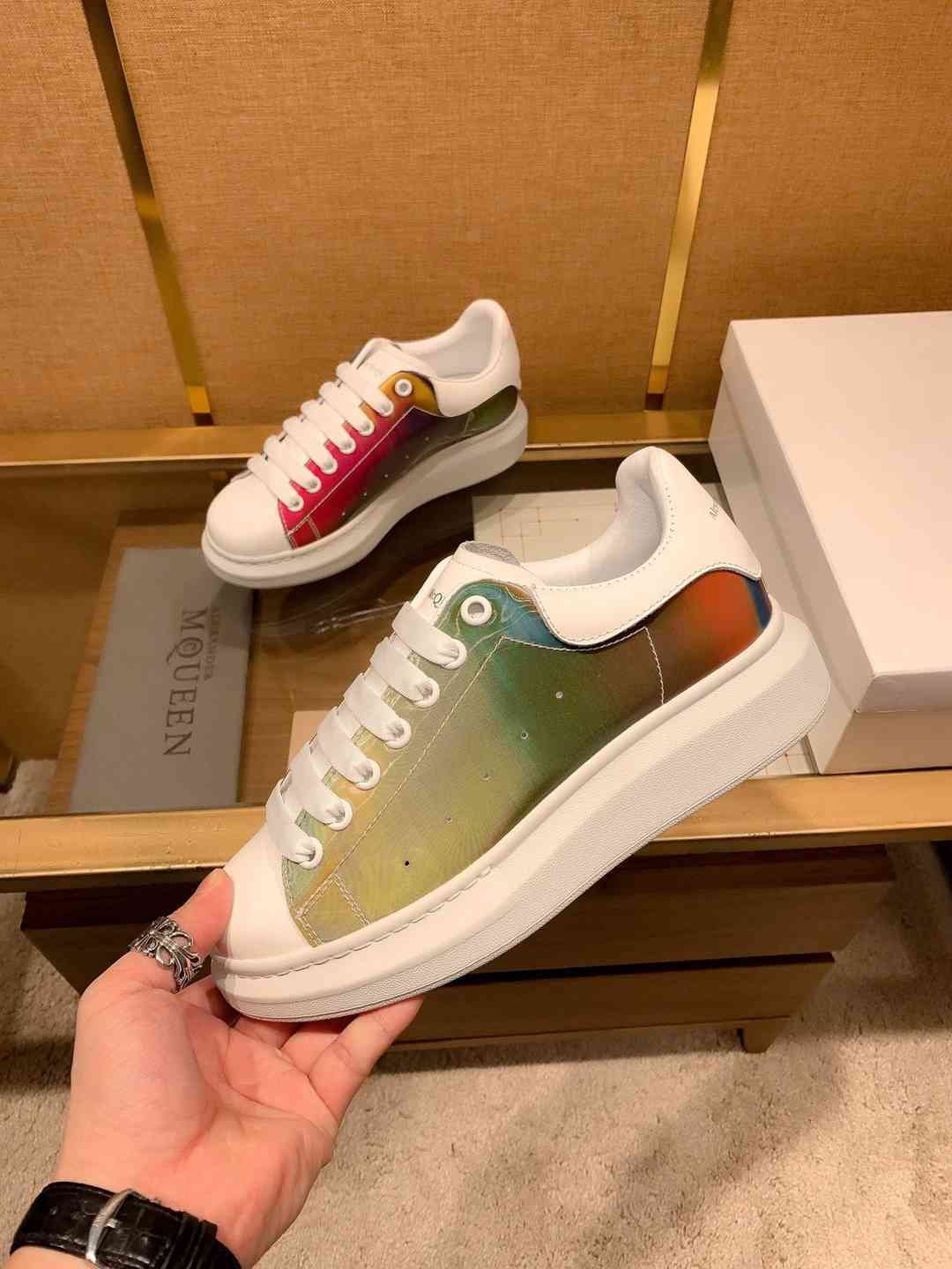 Alexander McQueen Men’s McQueen MQ Sneakers 1621220