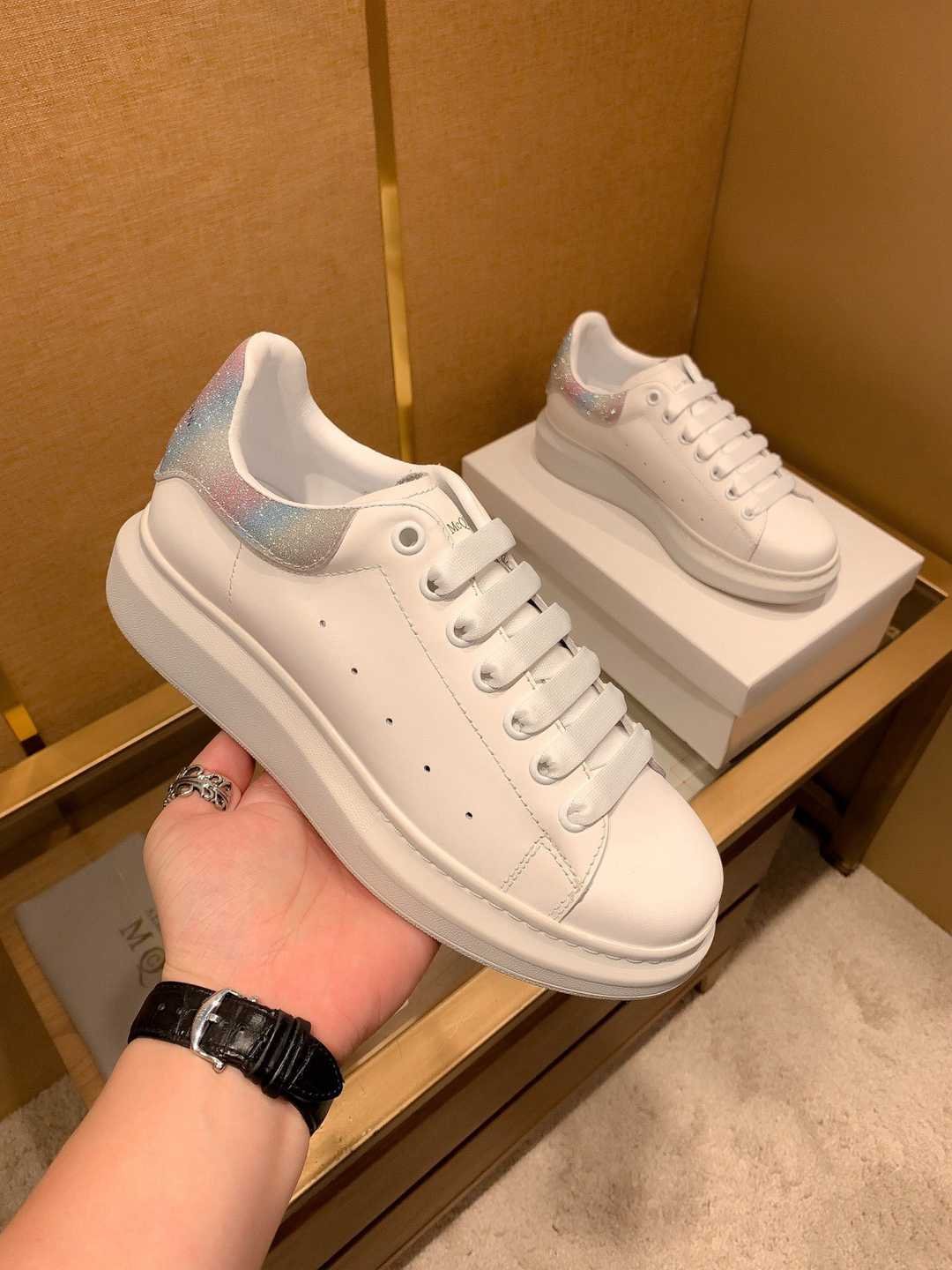 Alexander McQueen Men's McQueen MQ Sneakers 1621220