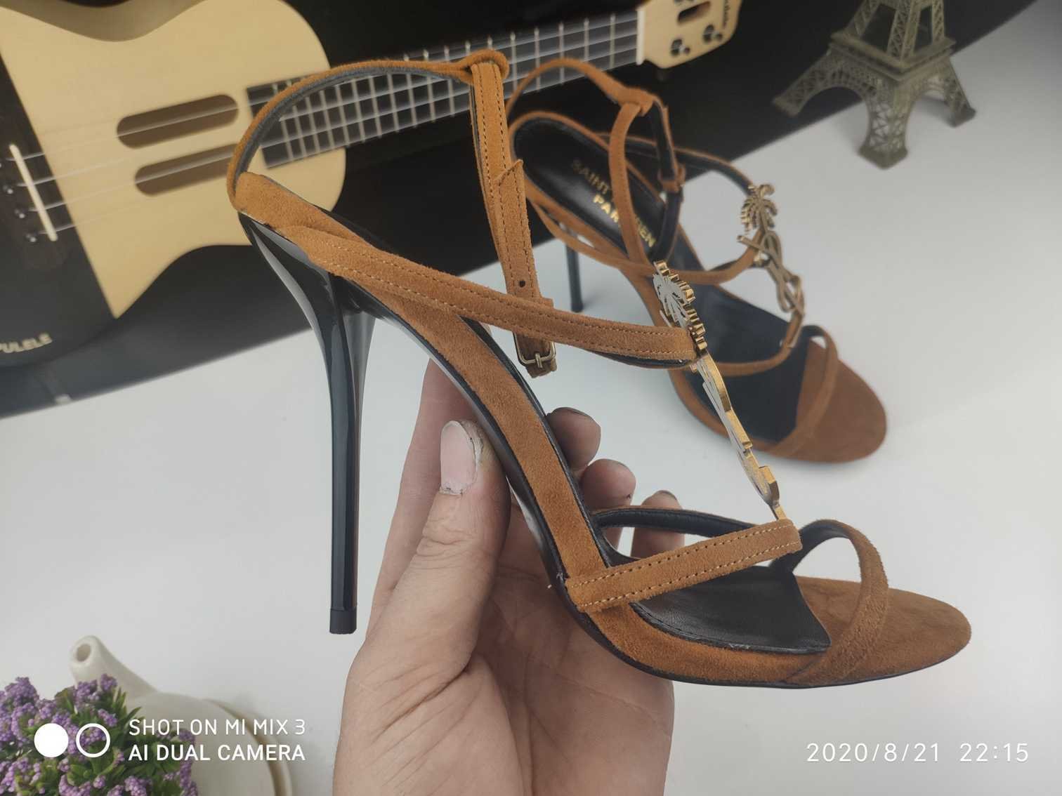 Saint Laurent YSL Logo Sandals 948240