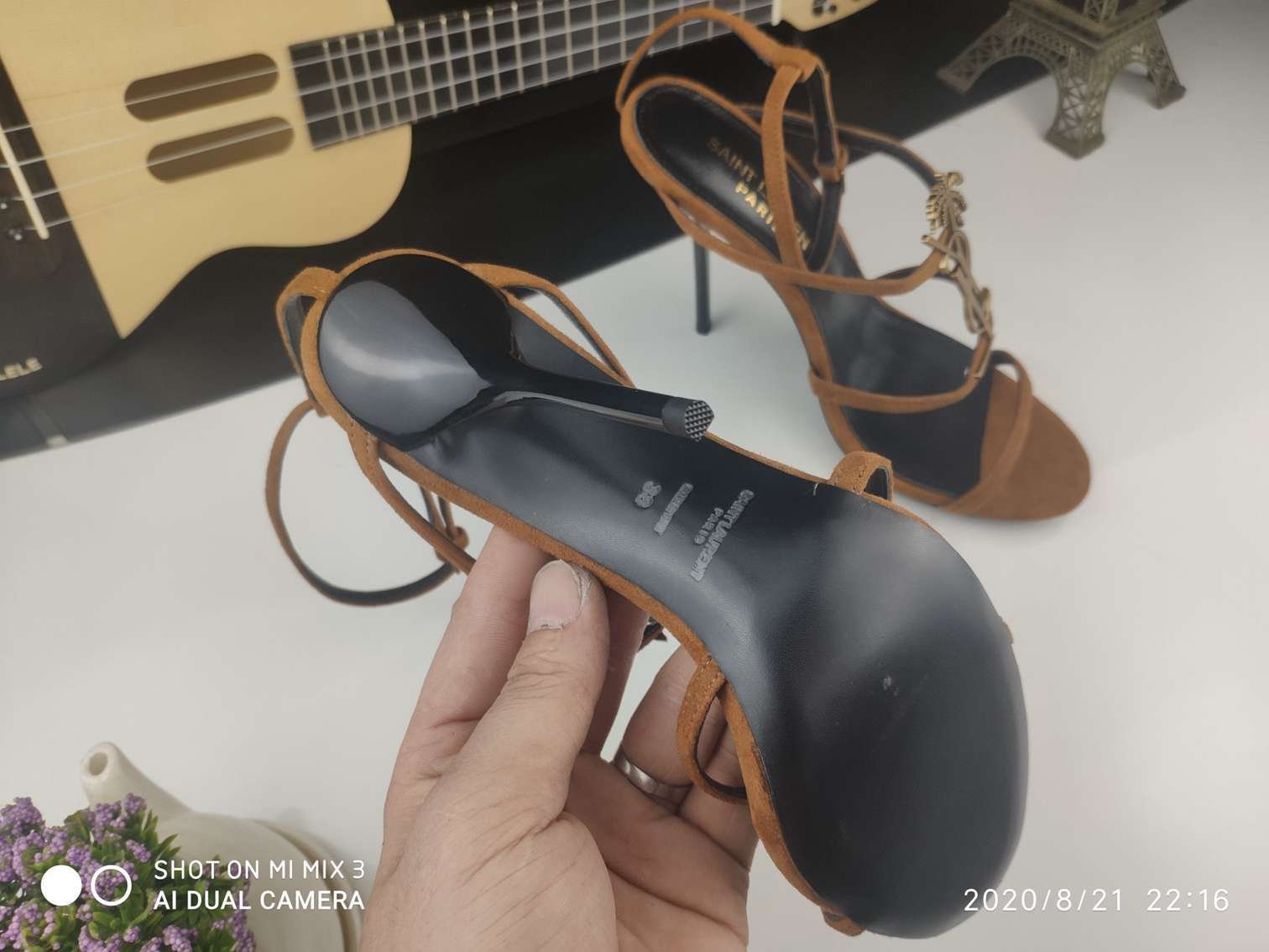 Saint Laurent YSL Logo Sandals 948240