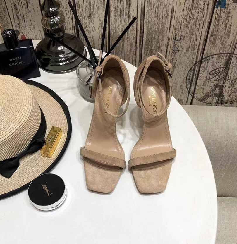 Saint Laurent YSL Logo Sandals 901270