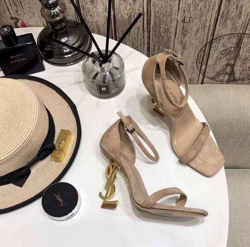 Saint Laurent YSL Logo Sandals 901270