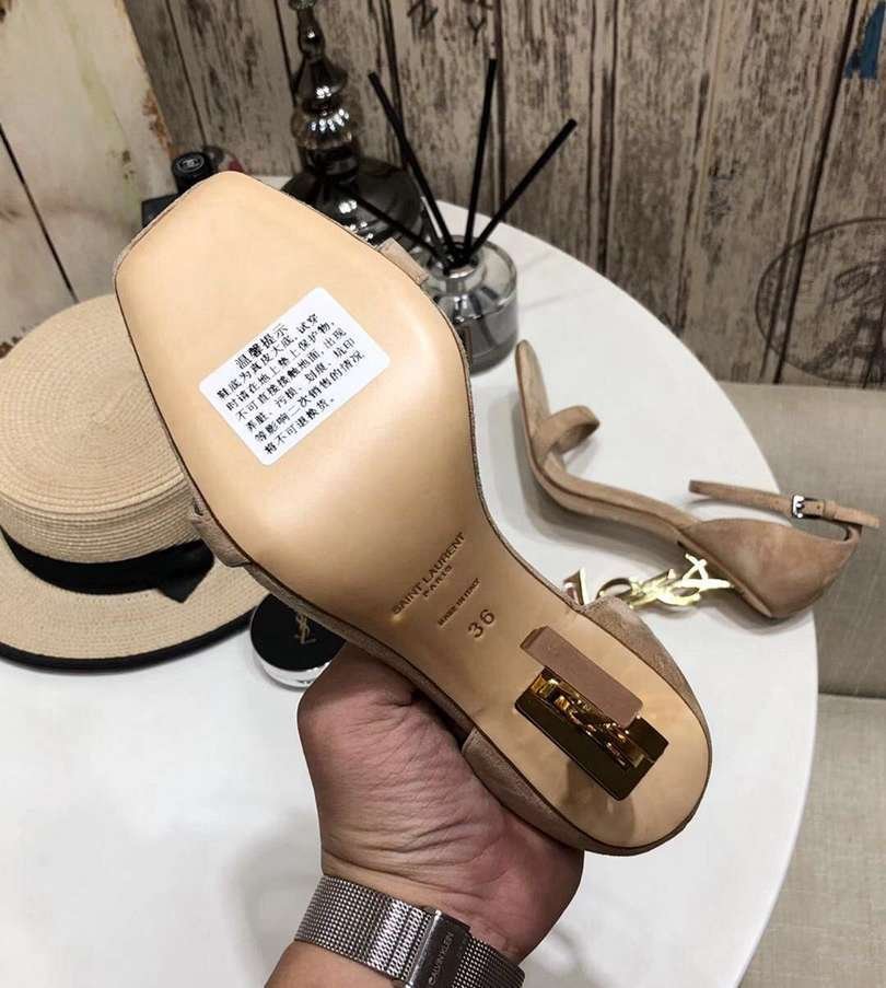 Saint Laurent YSL Logo Sandals 901270