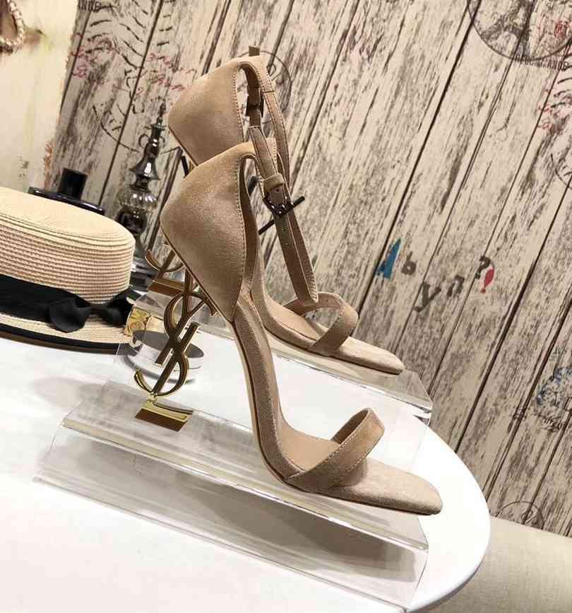 Saint Laurent YSL Logo Sandals 901270