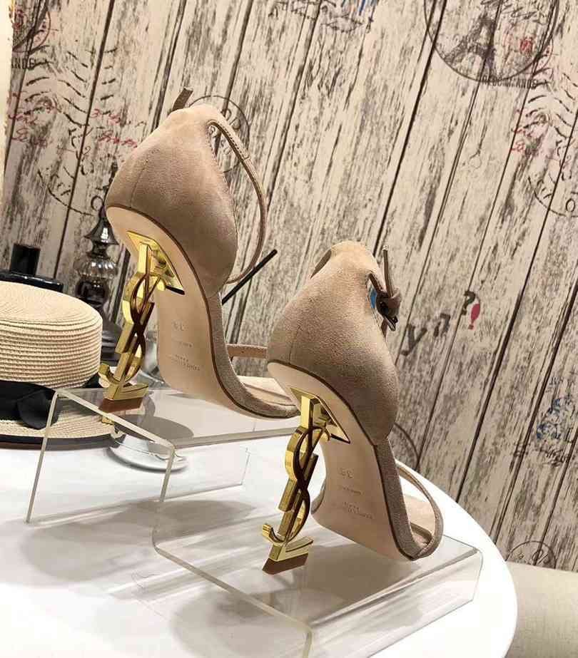 Saint Laurent YSL Logo Sandals 901270