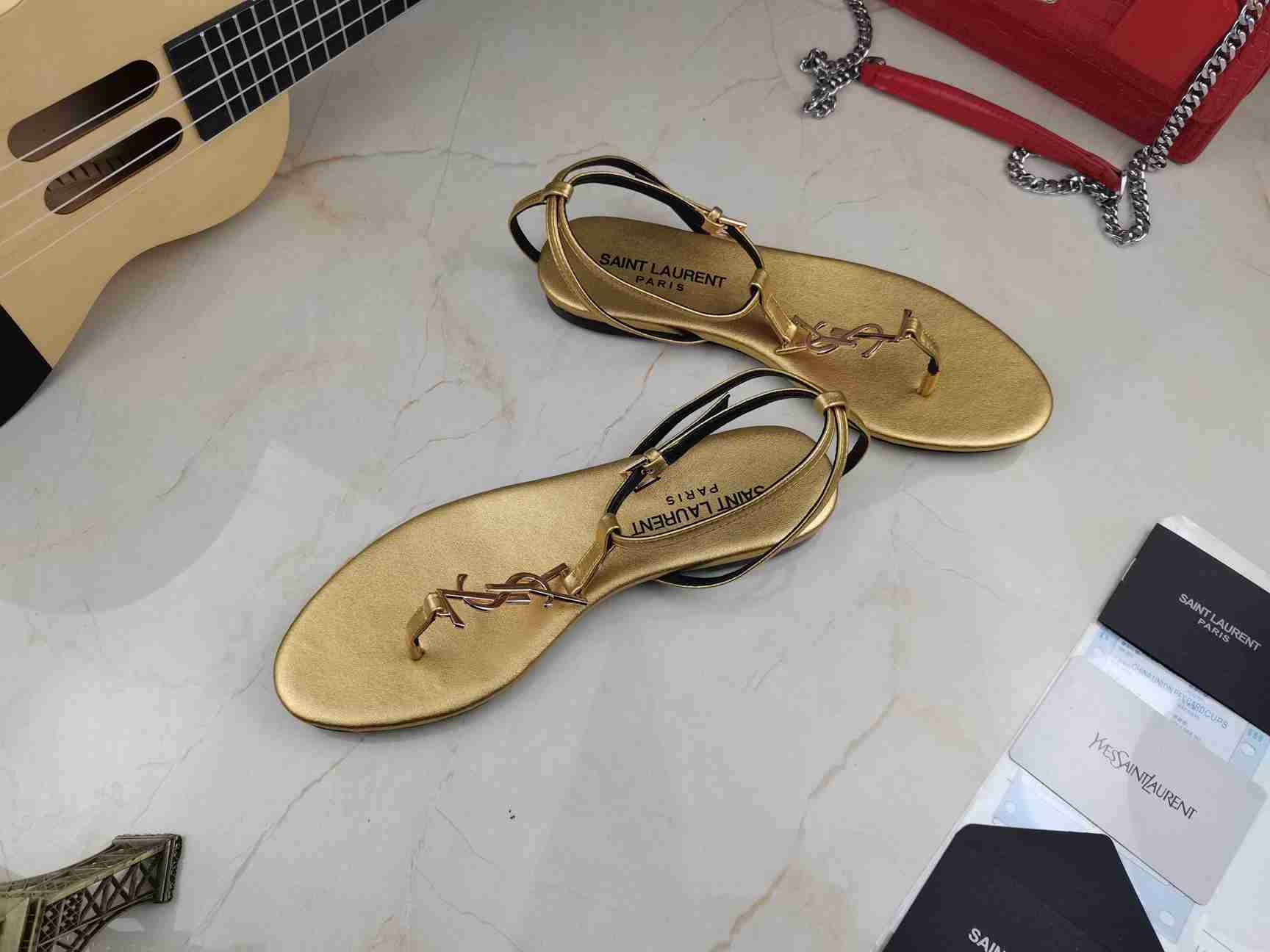 Saint Laurent YSL Logo Sandals Colorway 2 948220