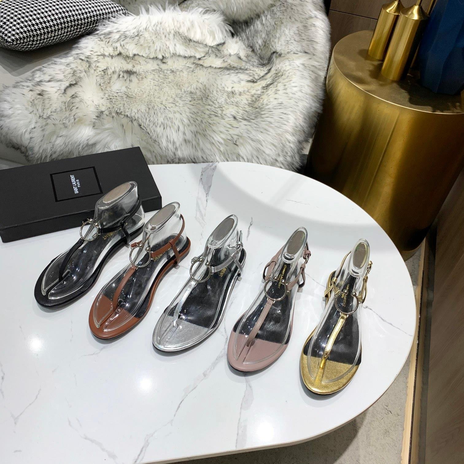 Saint Laurent Genuine leather finish Designer Sneakers 6709170