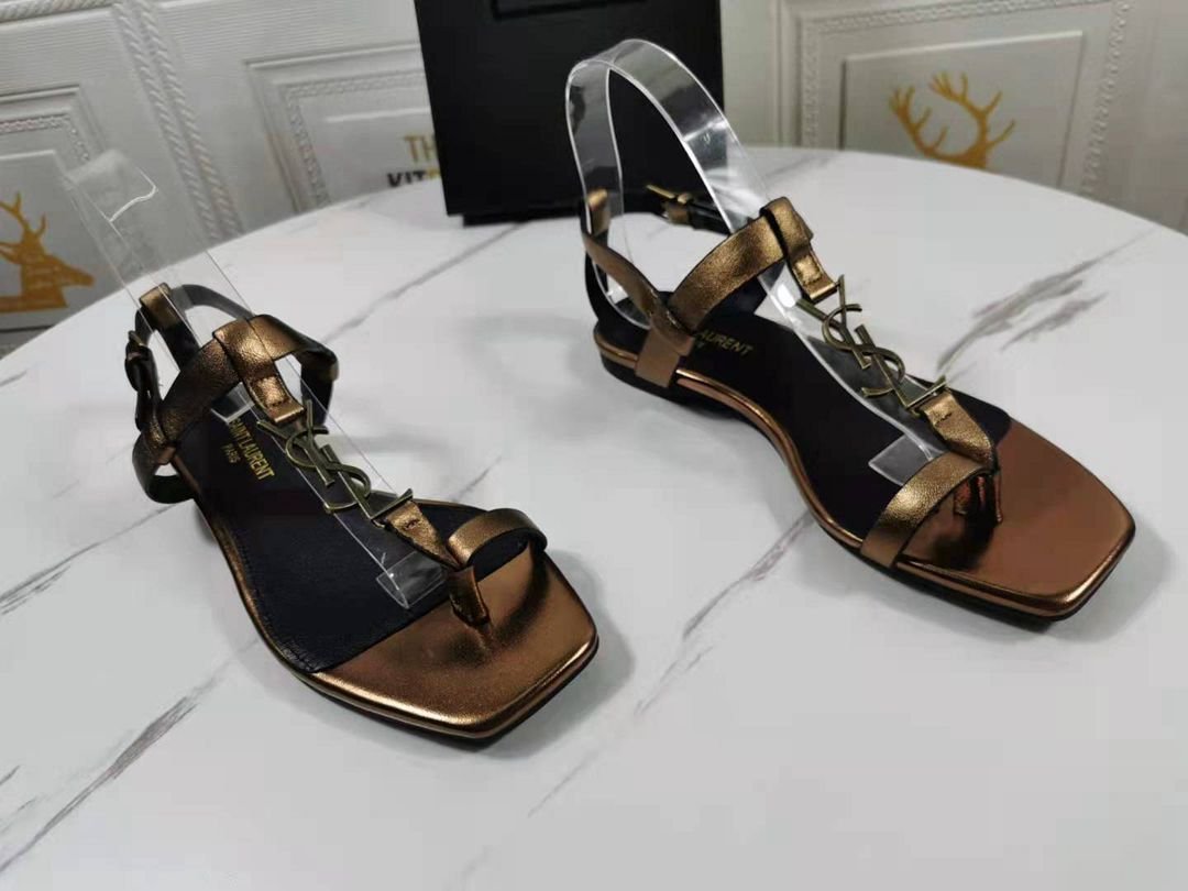 Saint Laurent Women’s CM MM Sandals Colorway 1 354343