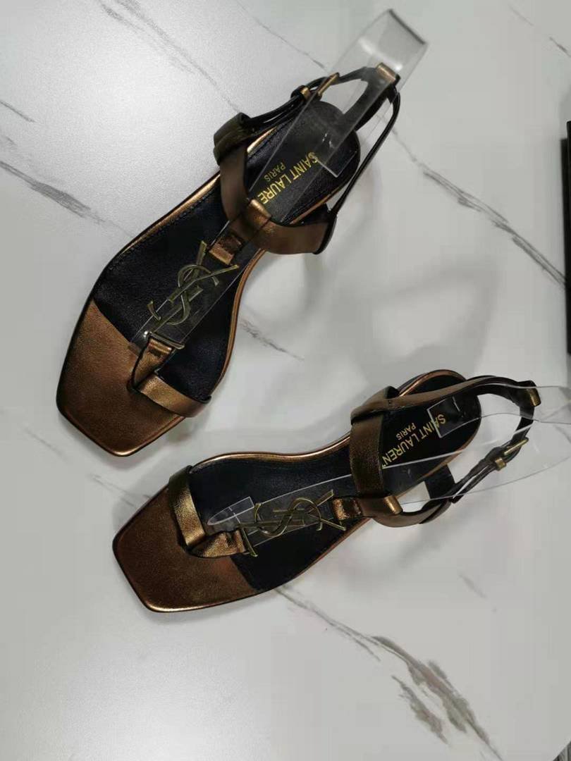 Saint Laurent Women’s CM MM Sandals Colorway 1 354343