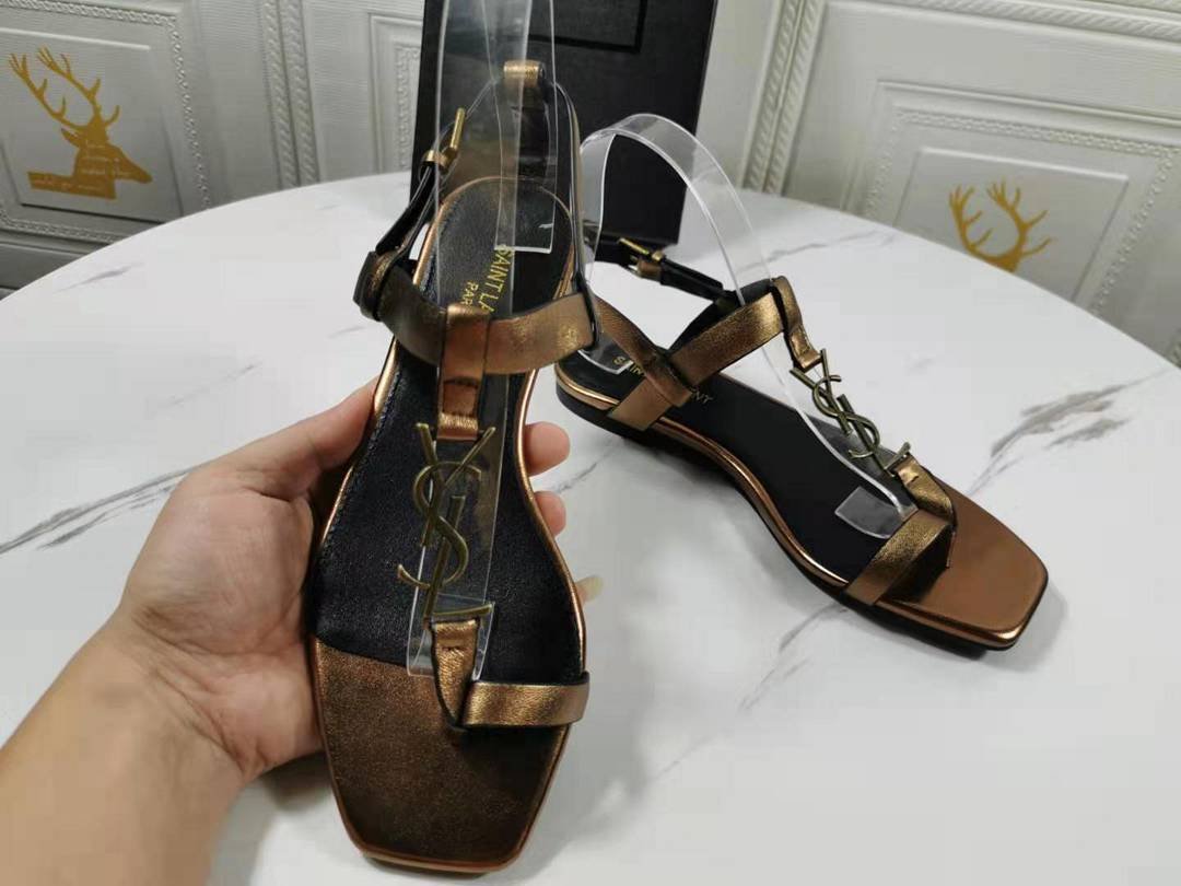 Saint Laurent Women’s CM MM Sandals Colorway 1 354343