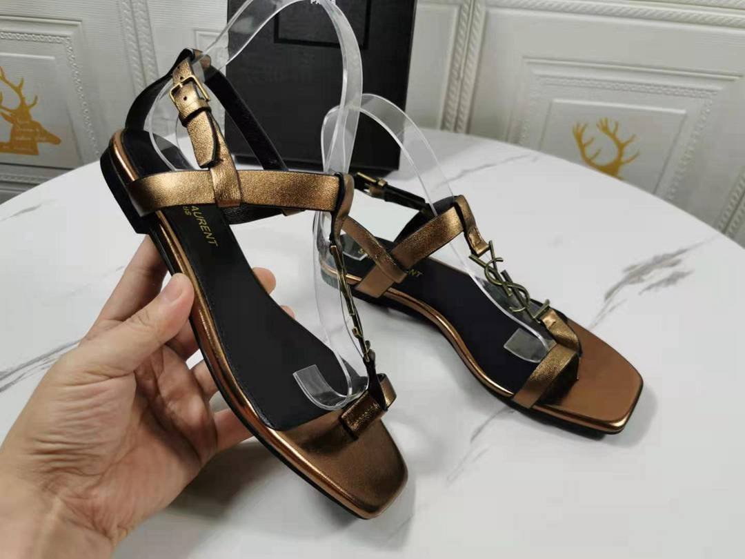 Saint Laurent Women’s CM MM Sandals Colorway 1 354343