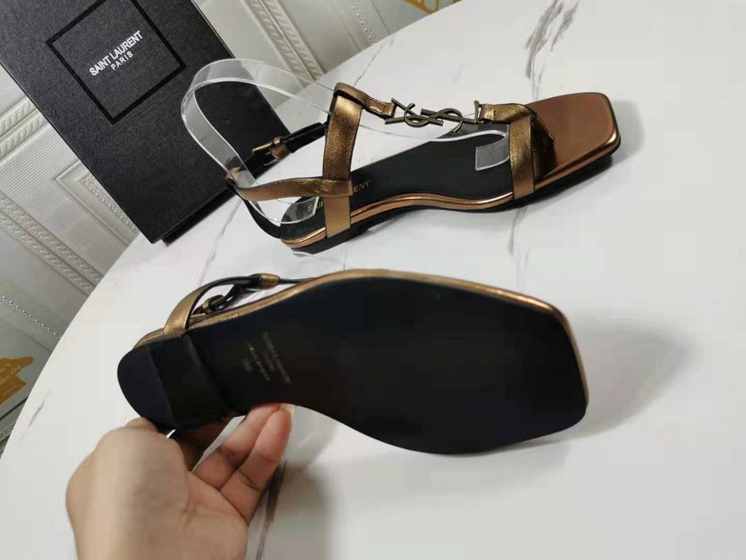 Saint Laurent Women’s CM MM Sandals Colorway 1 354343