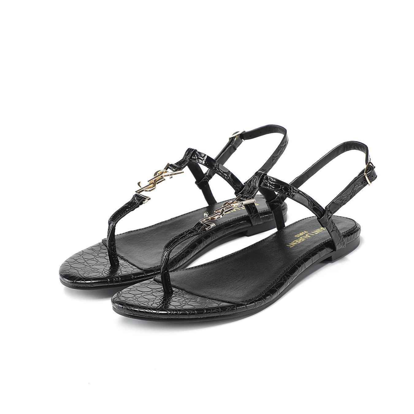 Saint Laurent Women’s CM MM Sandals 354243