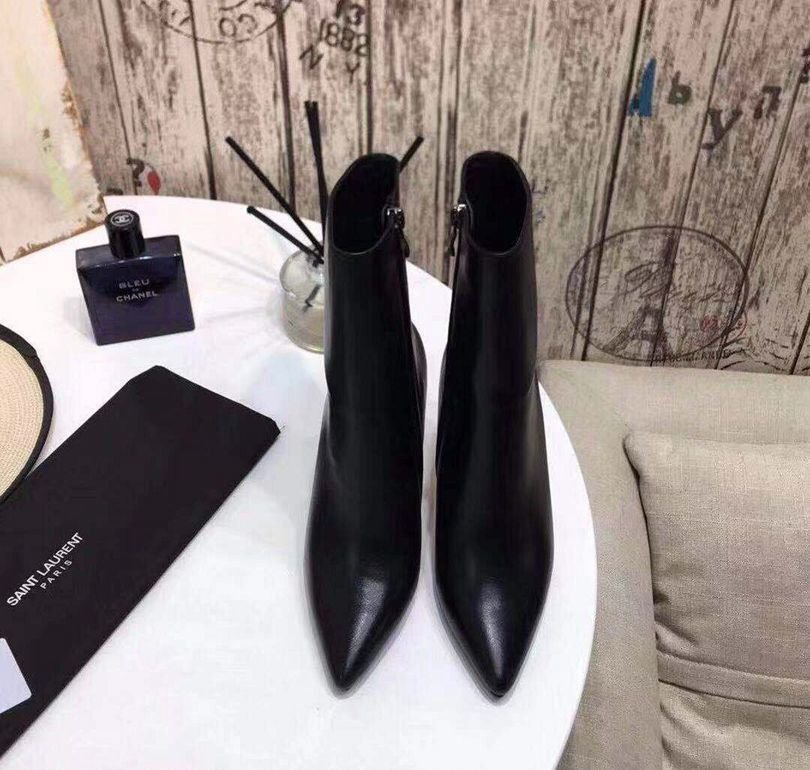 Saint Laurent SL logo Boots 901370