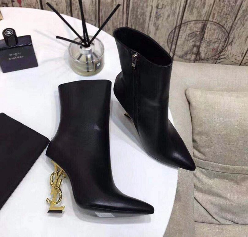 Saint Laurent SL logo Boots 901370