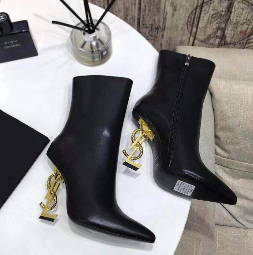 Saint Laurent SL logo Boots 901370