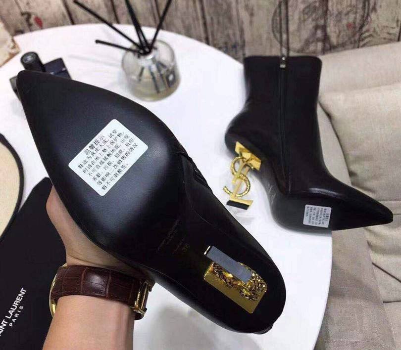 Saint Laurent logo cm Boots 3339370