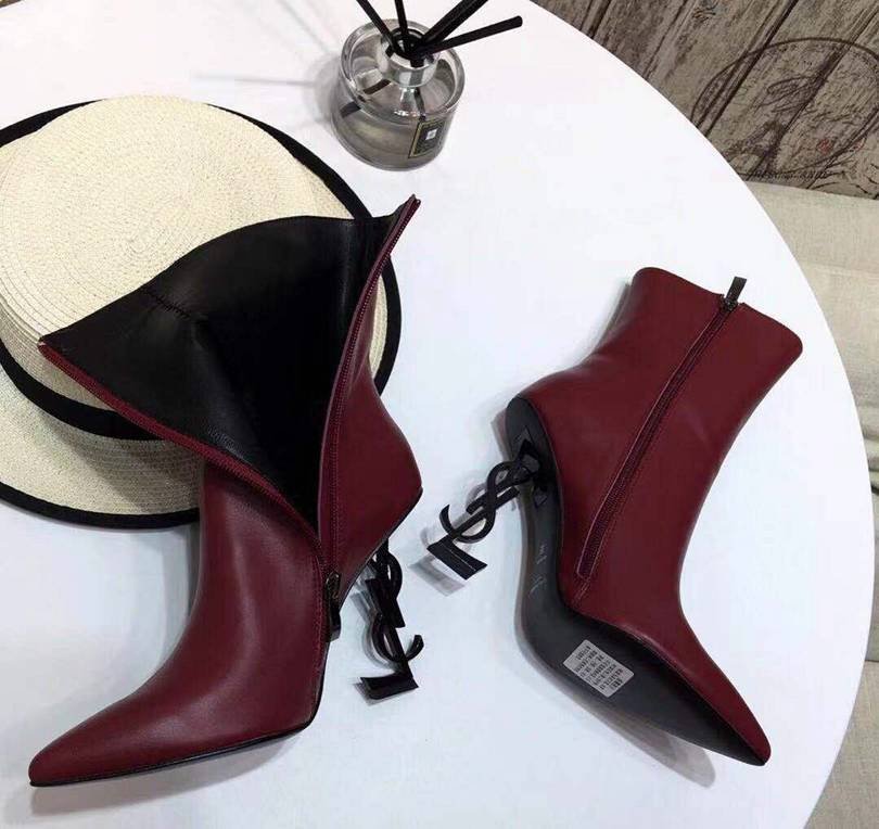 Saint Laurent logo cm Ankle Boots 948350