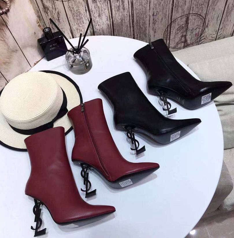 Saint Laurent SL logo Boots 901350