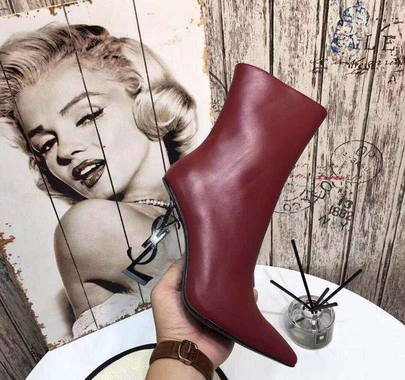Saint Laurent SL logo Boots 901350