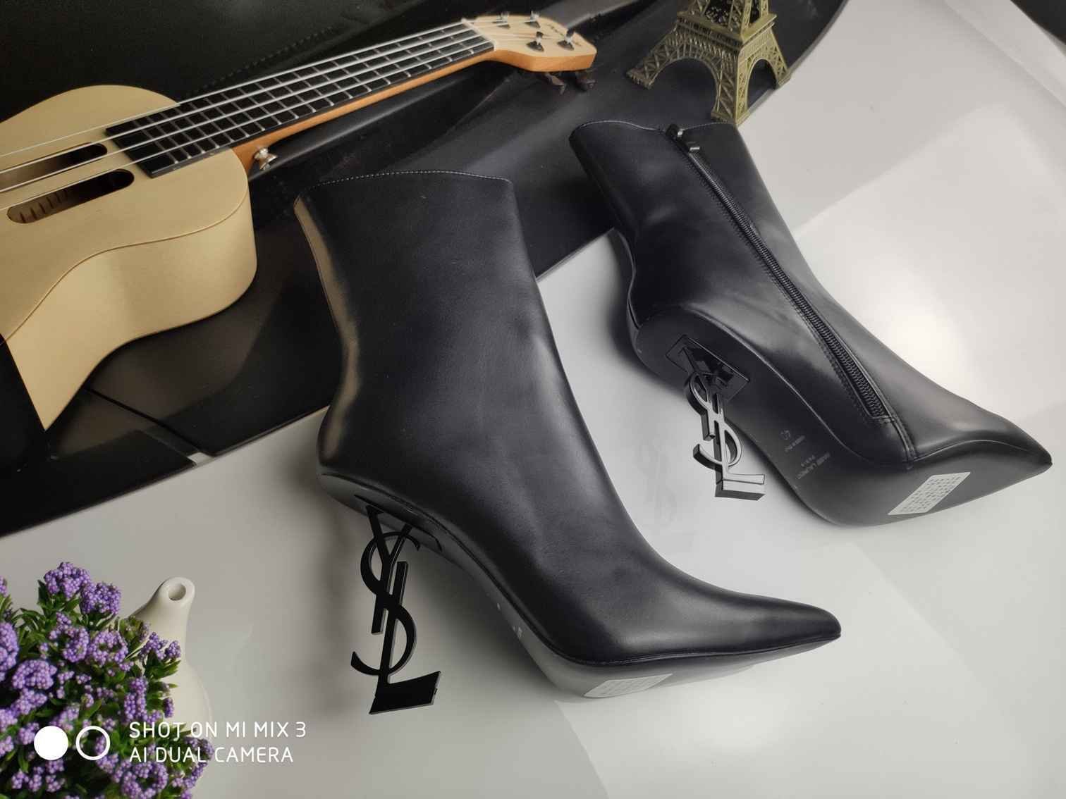 Saint Laurent logo cm Boots 948350