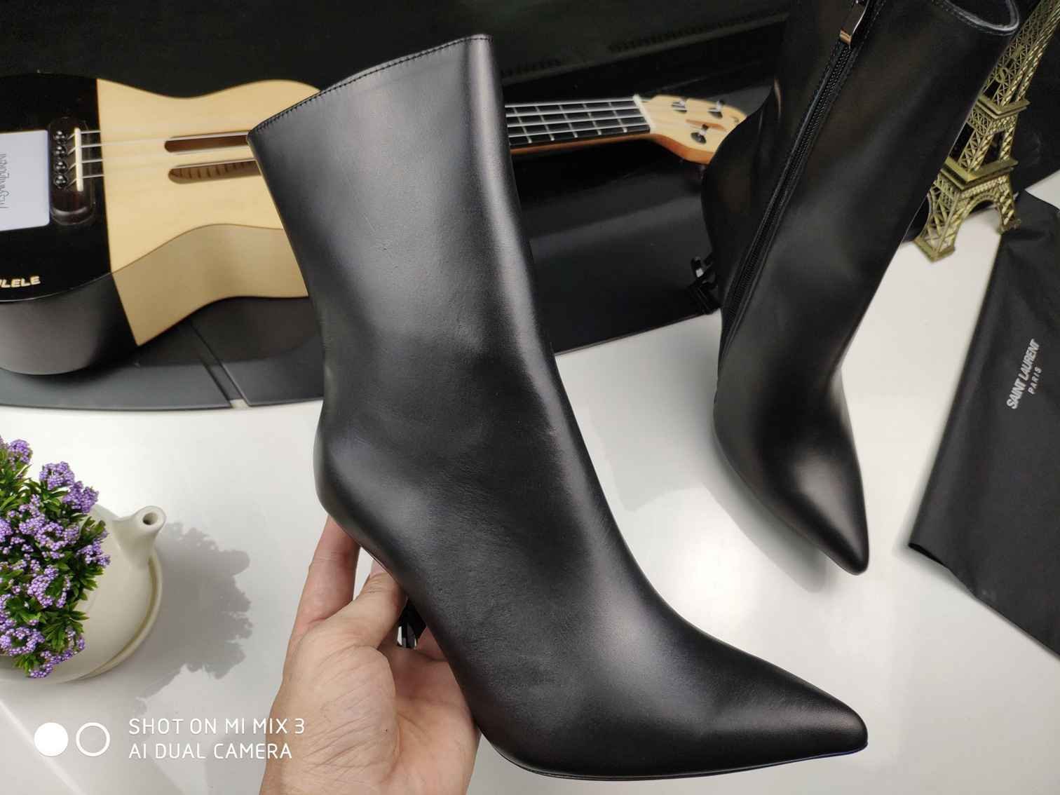 Saint Laurent logo cm Boots 948350