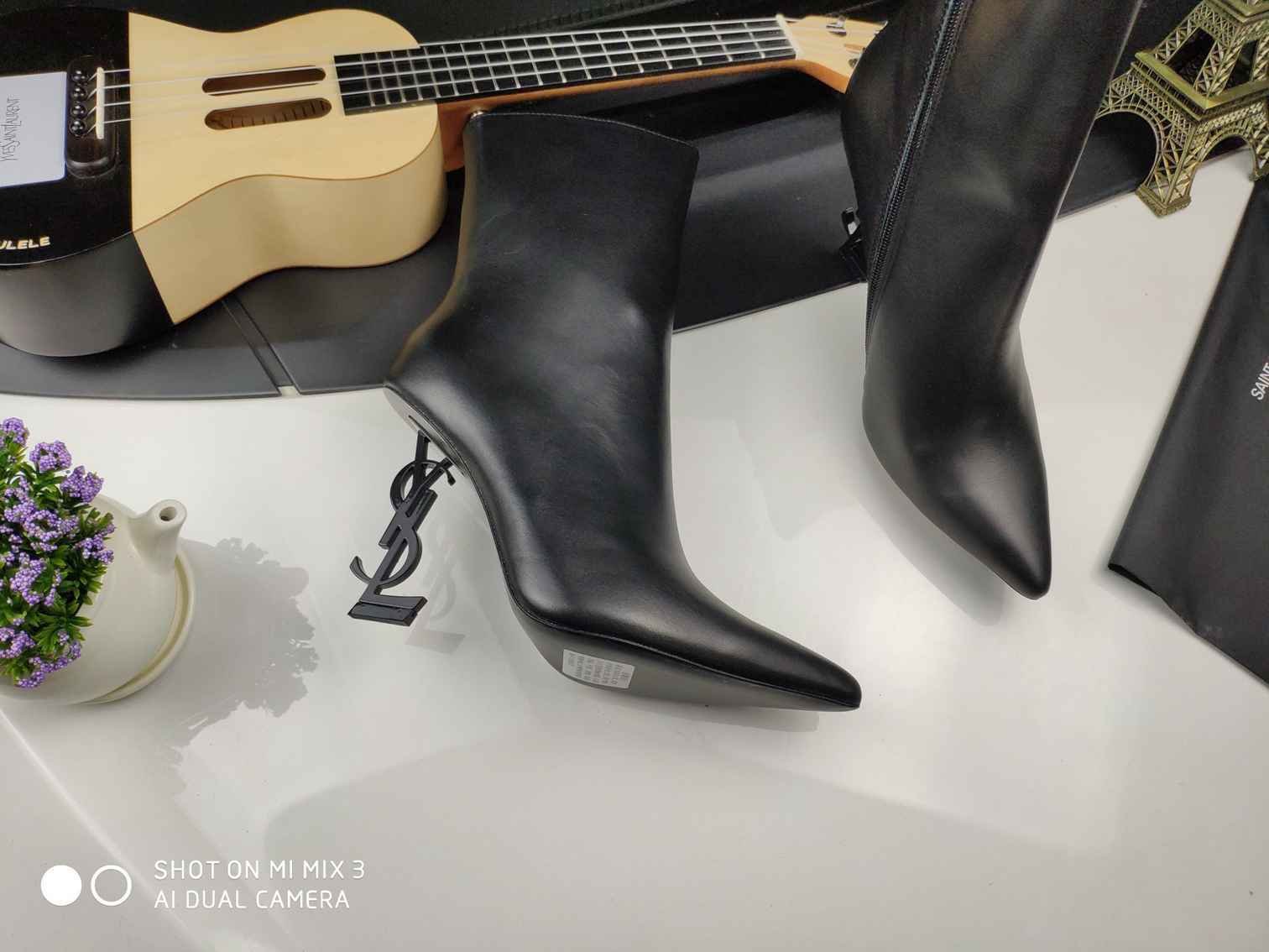 Saint Laurent logo cm Boots 948350